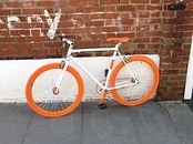 No logo fixed gear single speed bike