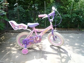 Pink and lilac girl's bike